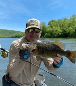 Largest Bass Fly Fishing Virginia 2022